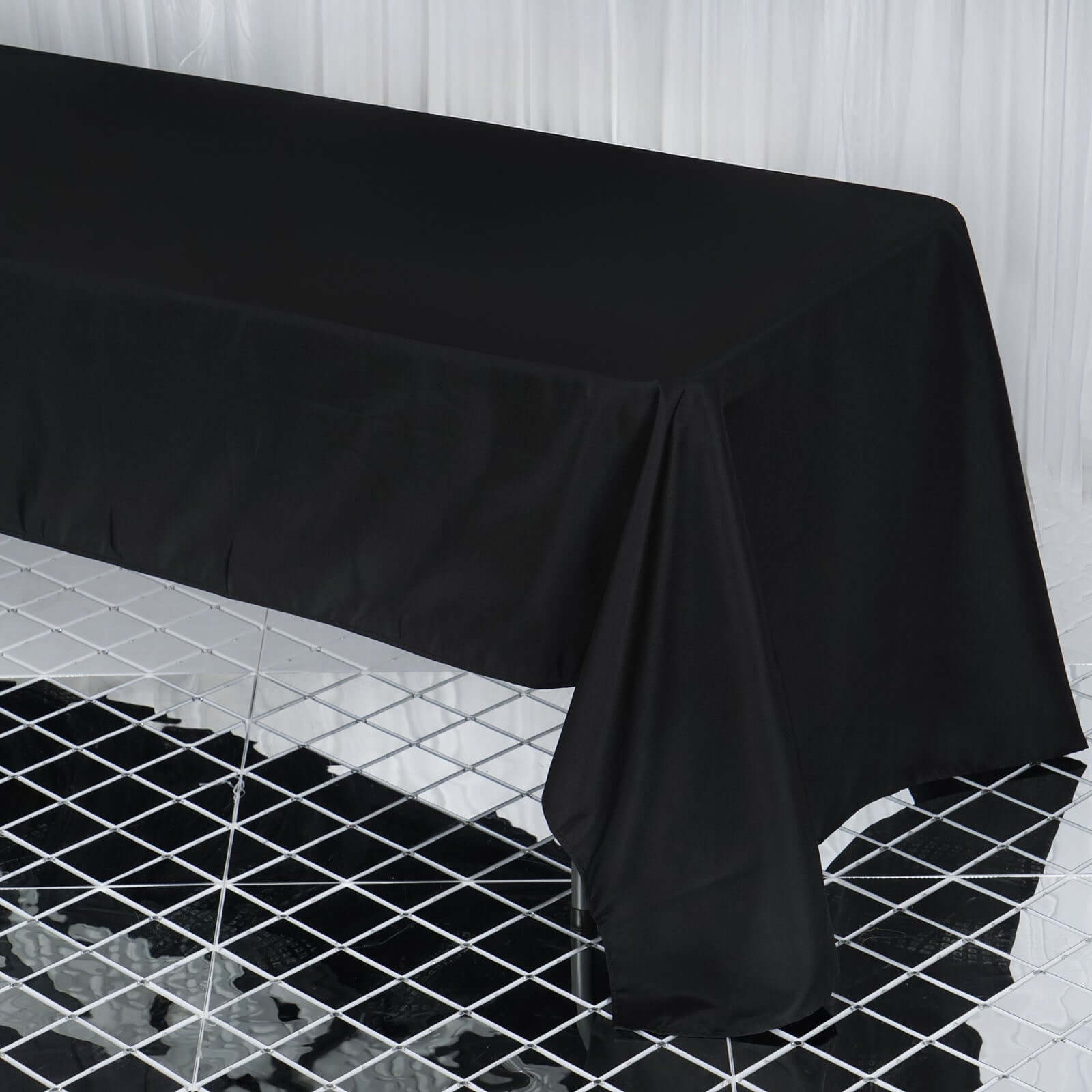 Premium Polyester Rectangle Tablecloth 60"x126" - 220GSM - By TCF Linens