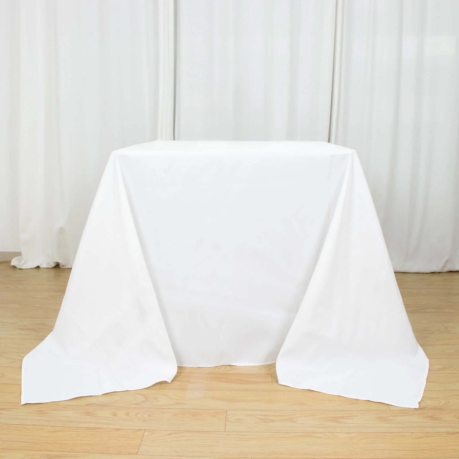 Premium Polyester Square Tablecloth 90"x90" - 220GSM - By TCF Linens