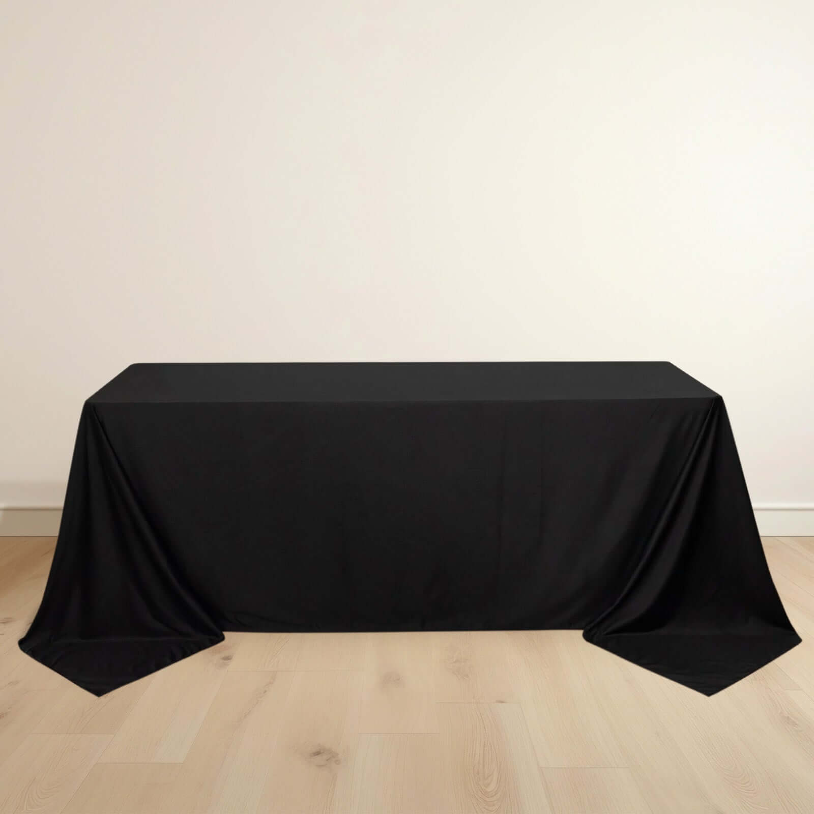 Scuba Polyester Rectangular Tablecloth 90"x132" - By TCF Linens