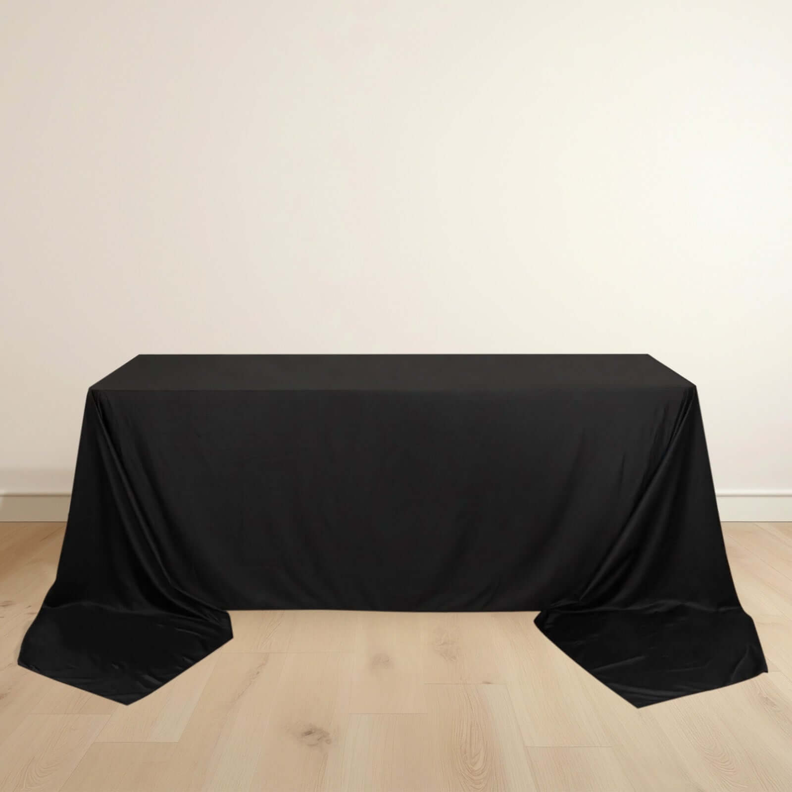 Scuba Polyester Rectangular Tablecloth 90"x156" - By TCF Linens