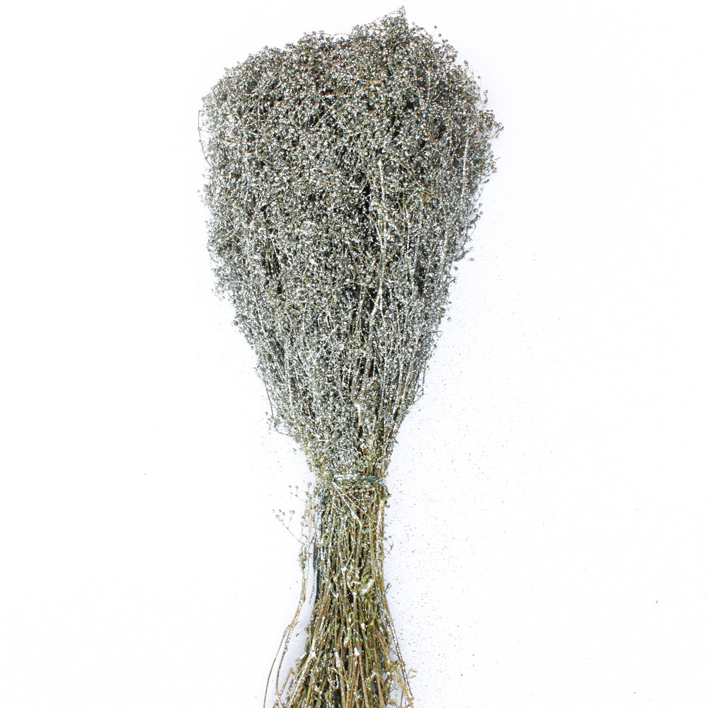 Silver Sparkle Preserved Baby's Breath 4oz Bundle