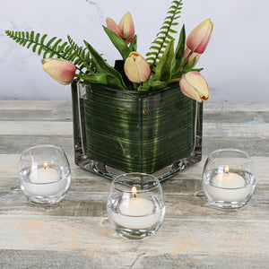 Richland Floating Candles 1.5" White Set of 40