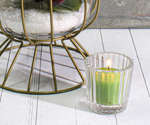 Richland Votive Candles Unscented Green 10 Hour Set of 72