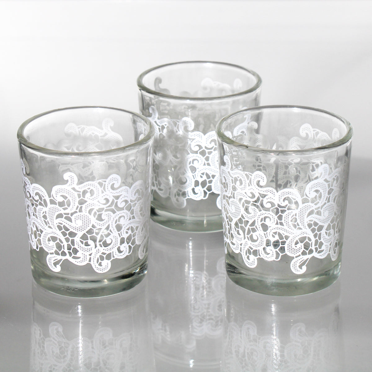 Clouds Lace Votive