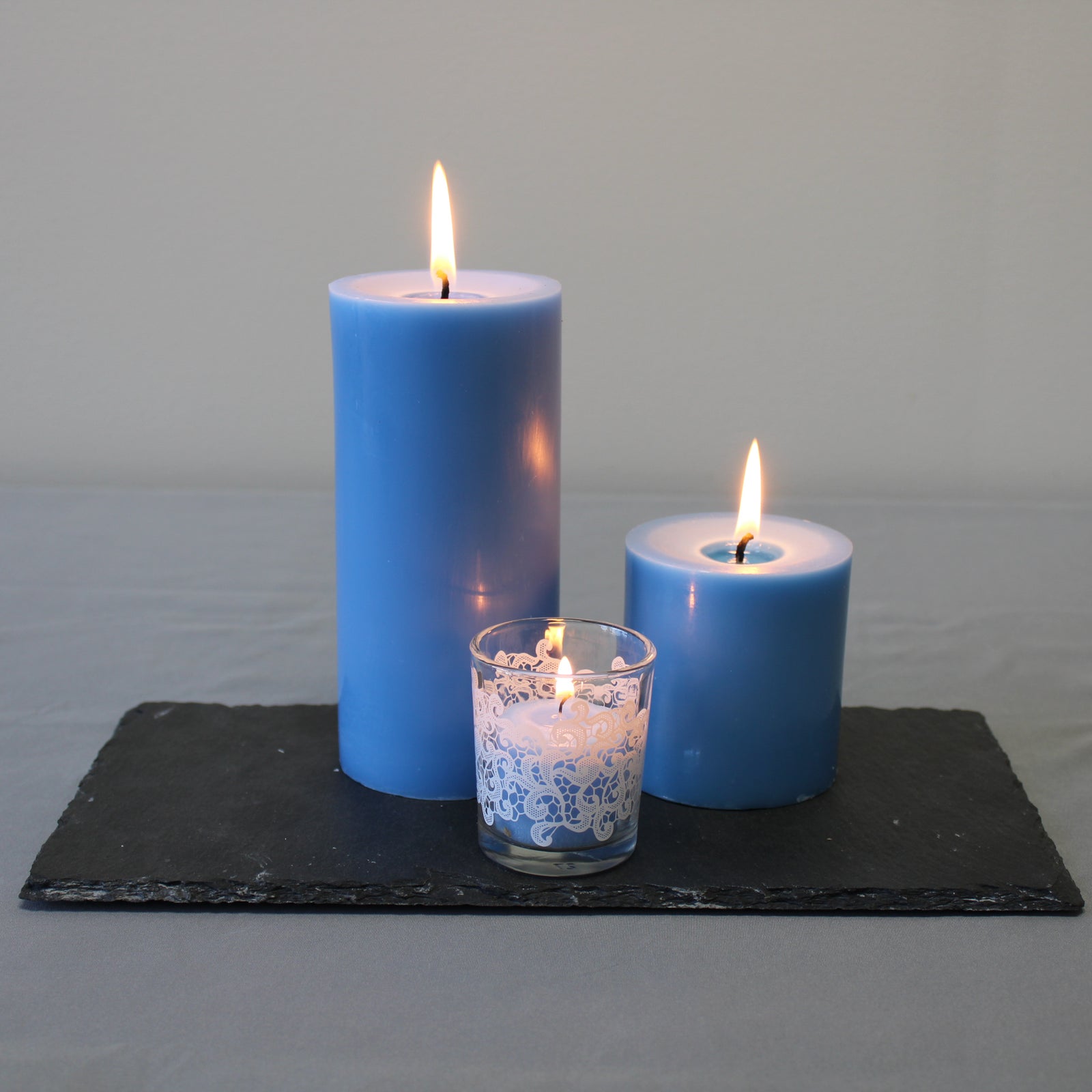 Clouds Lace Votive