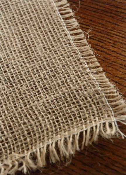 burlap square tablecloth 54in