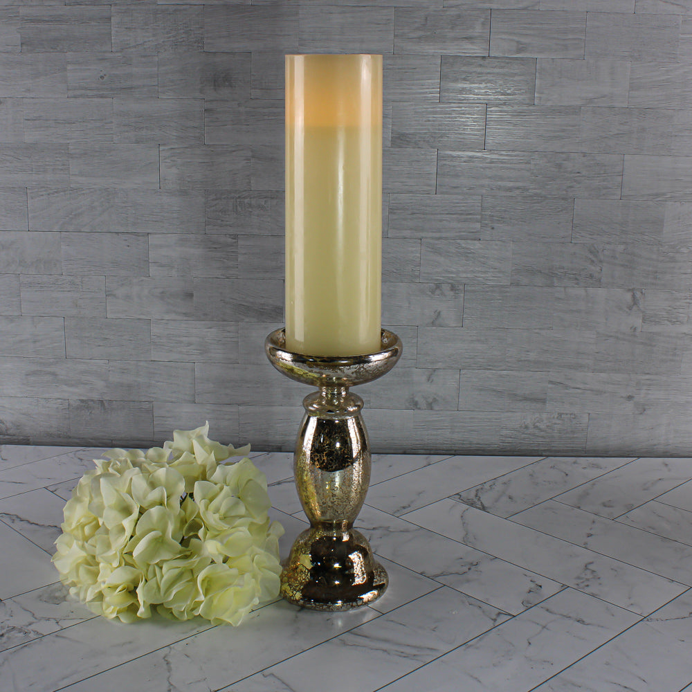 richland flameless led pillar candles 3 x9 ivory set of 6