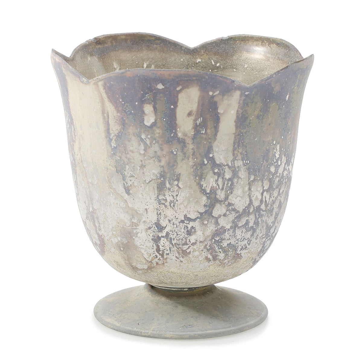 Chelsea Vase 4.75" x 5" Marbled