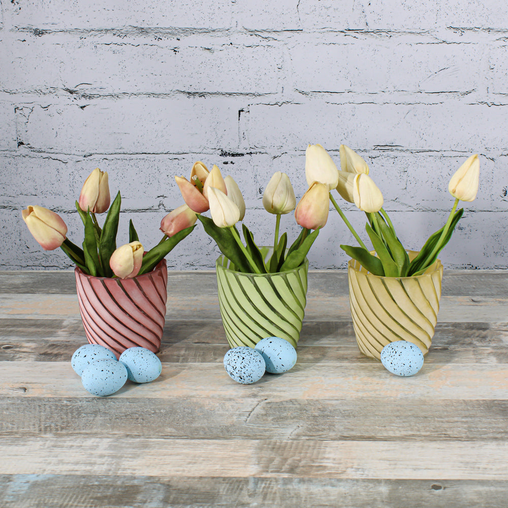 Richland Luna Votive Holder Green Set of 6