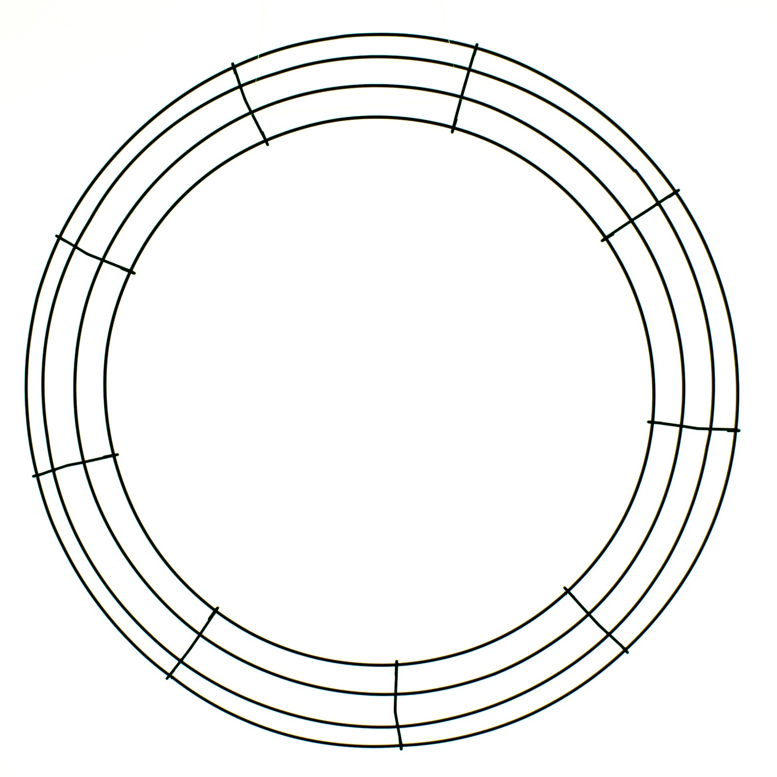 10 Box Wire 18" Wreath Frames