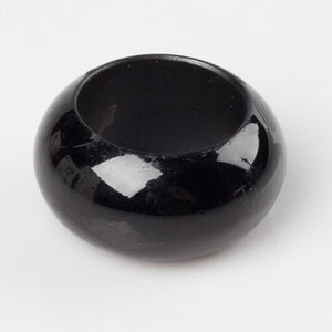 richland napkin ring 2 3 black set of 48