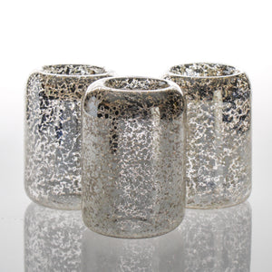 Richland Mercury Leopard Tealight Holder – Medium Set of 12
