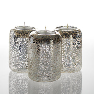Richland Mercury Leopard Tealight Holder – Medium Set of 12