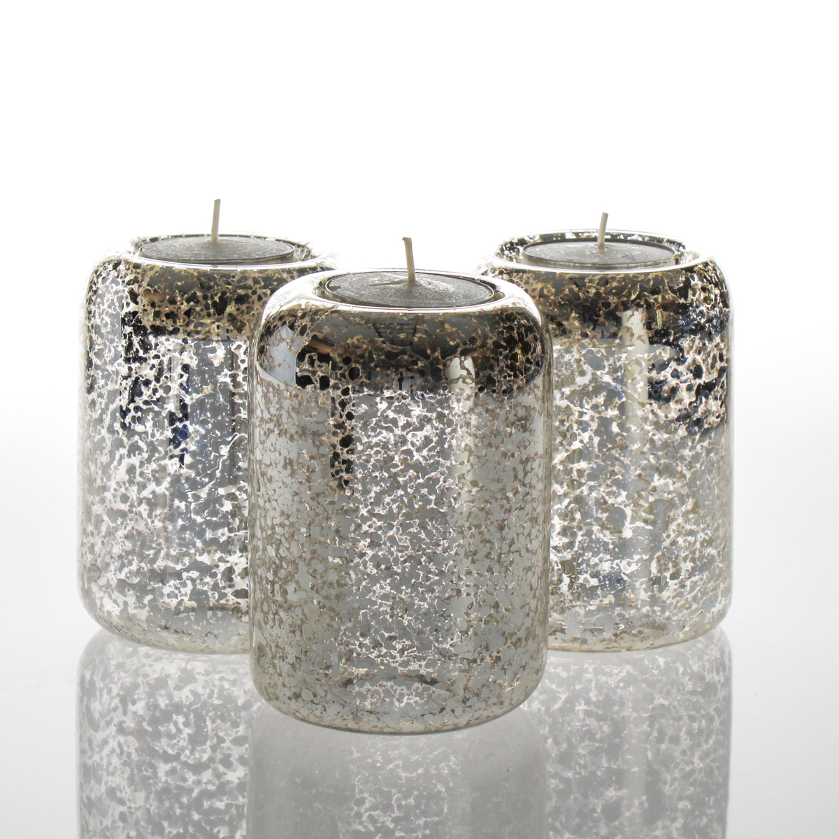 Richland Mercury Leopard Tealight Holder – Medium Set of 72