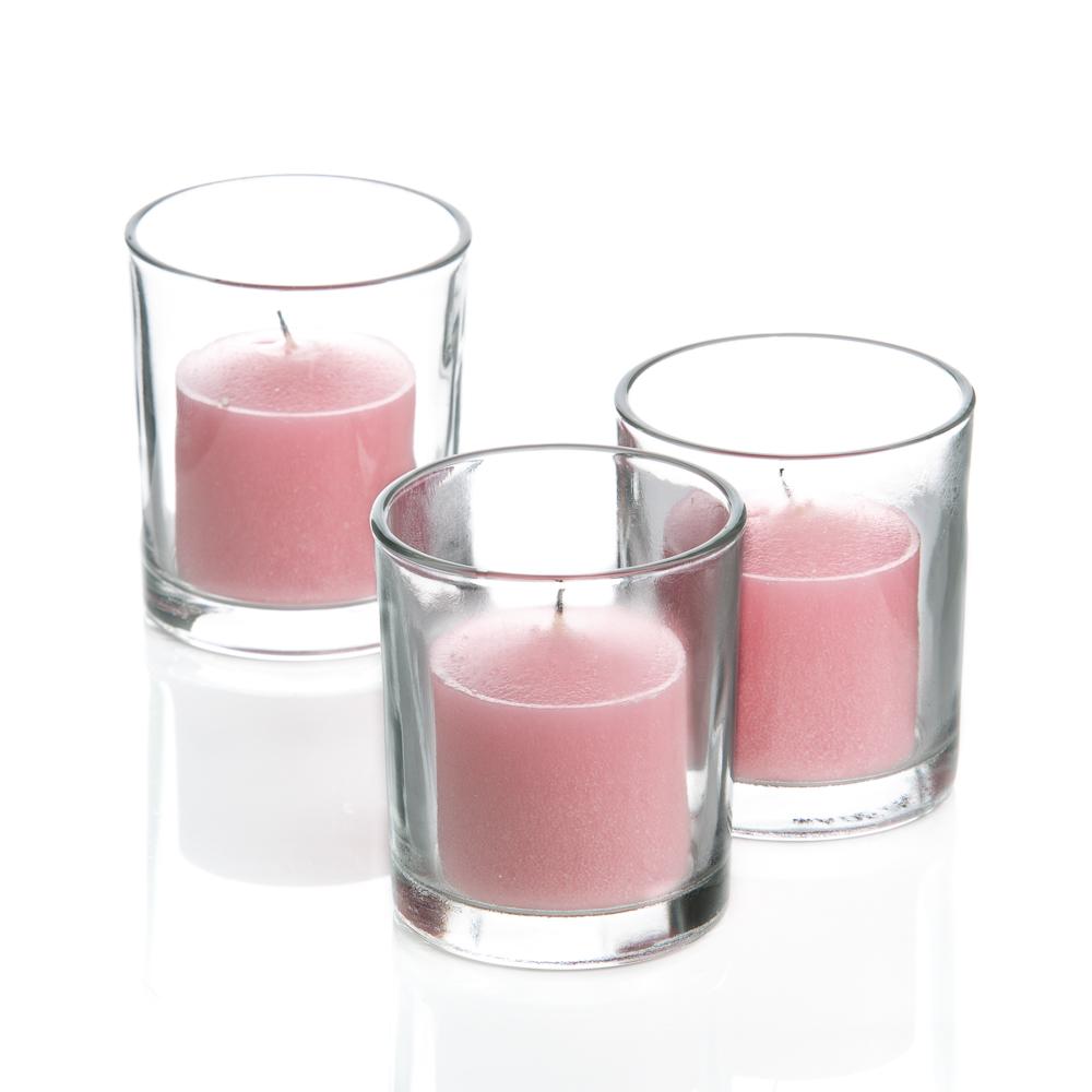 votive candles holders set 12