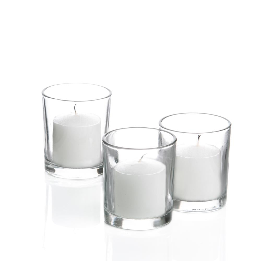votive candles holders set 12