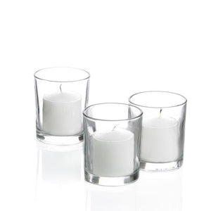 votive candles holders set 12