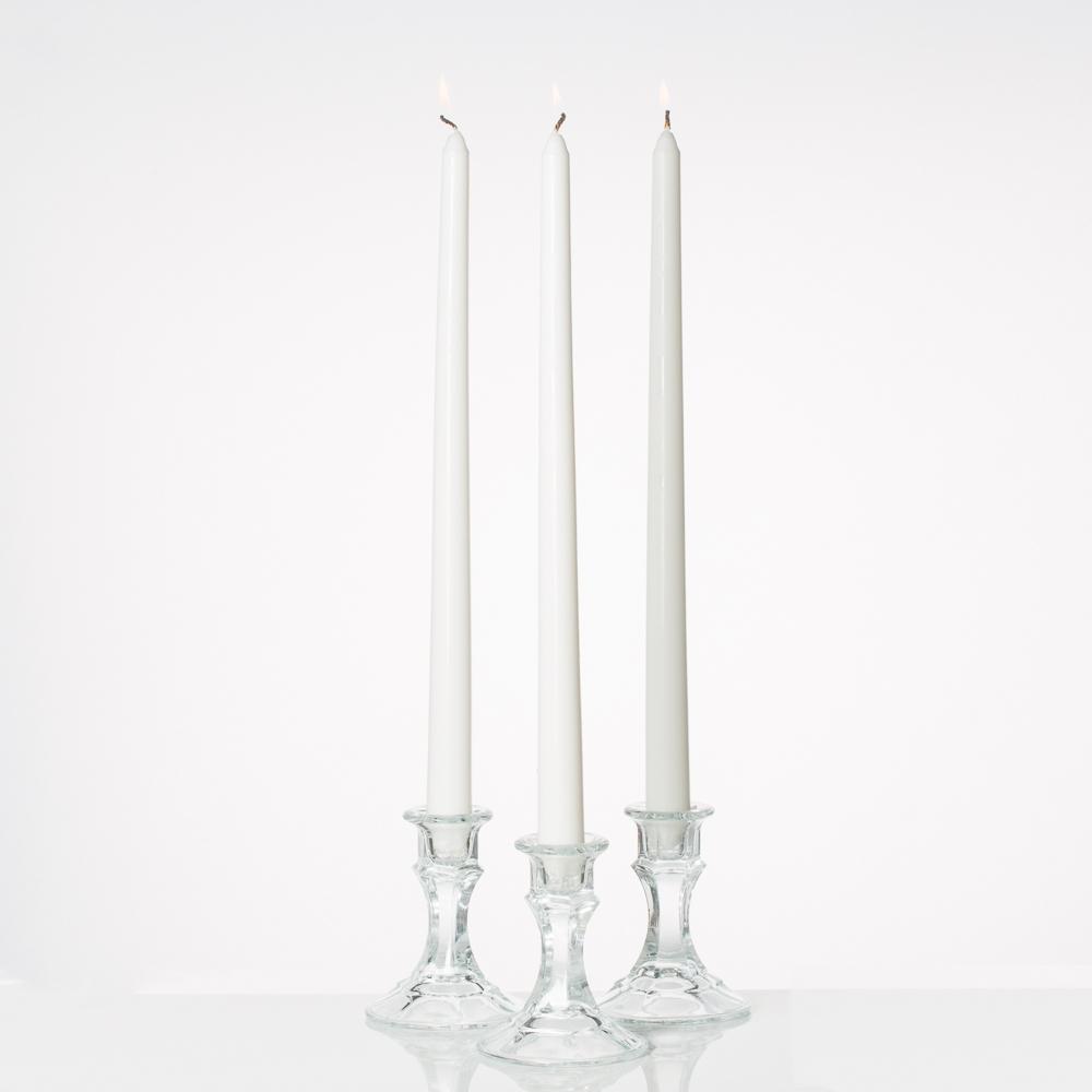 Richland Taper Candles 14" White