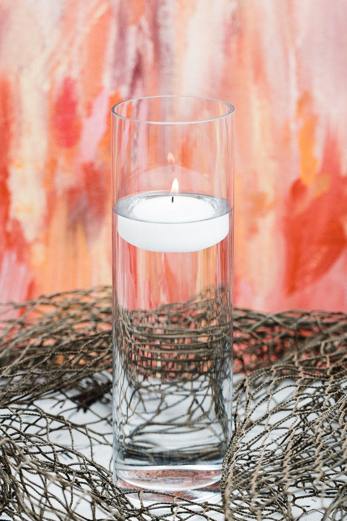 Richland Sloan Cylinder Vase 3" x 9.75" Set of 24