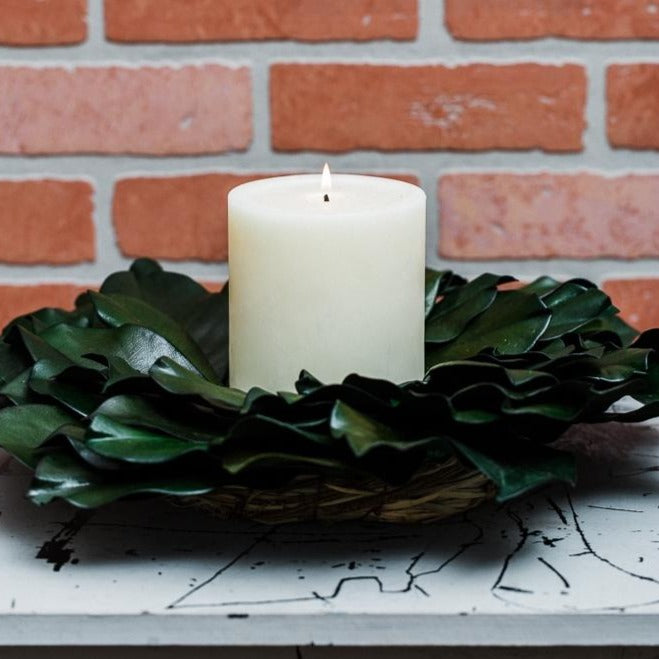 Richland Preserved Magnolia Wreath 17" Set of 6