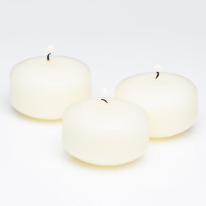 Richland Floating Candles 2" Light Ivory Set of 24