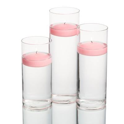 Richland Floating Candles & Eastland Cylinder Holders Set of 36