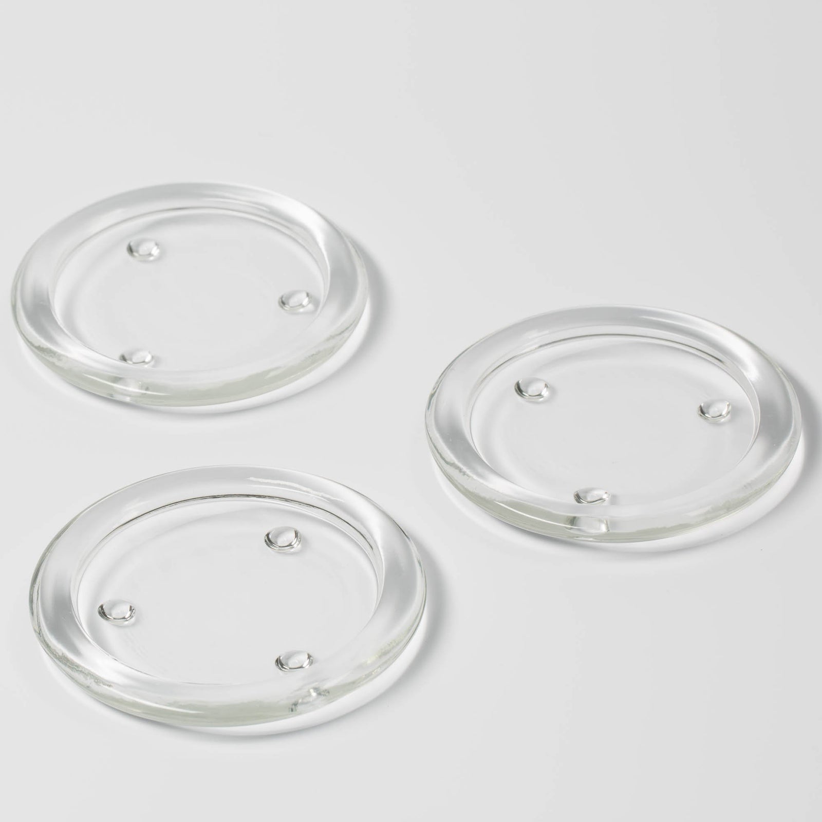 eastland pillar candle holder glass set of 12