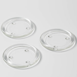 eastland pillar candle holder glass set of 36