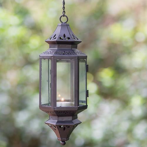 Richland Hanging Decorative Metal Lantern