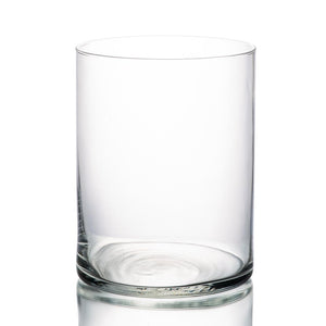Eastland Wide Cylinder Vase 6" x 8" Set of 2