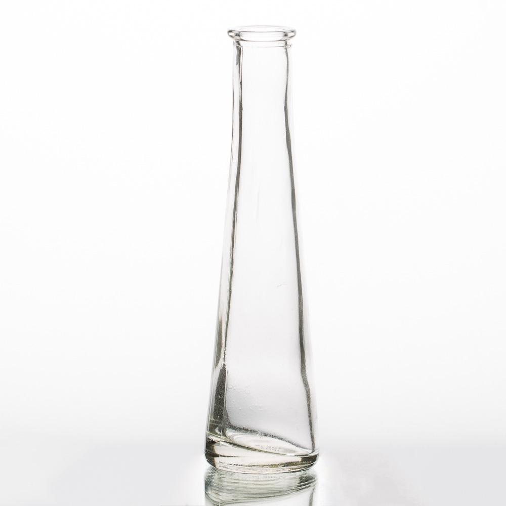 richland tapered bud vase clear 7 set of 12
