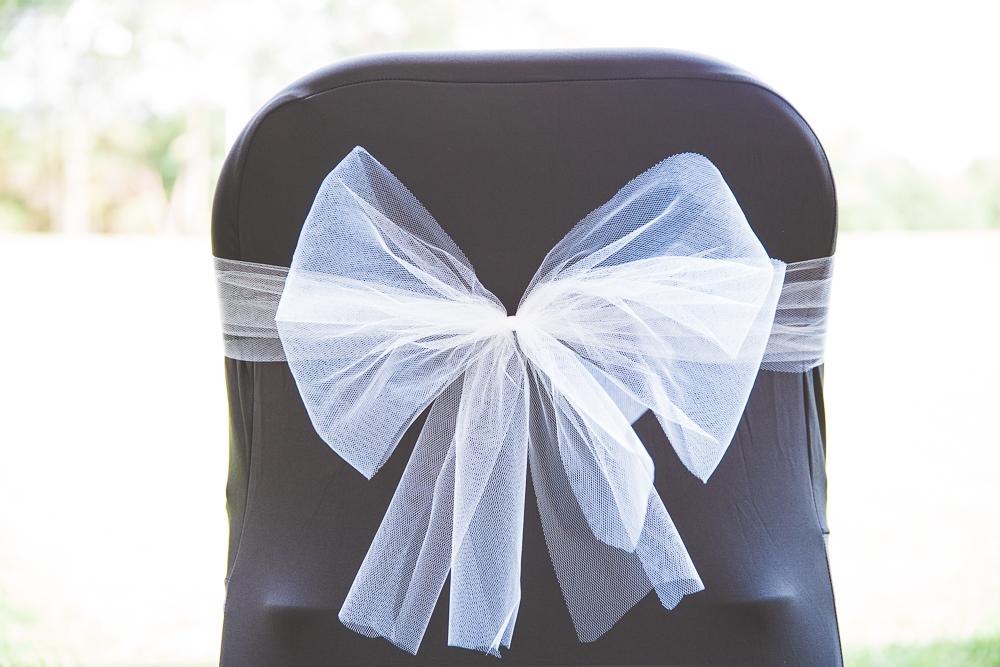 Richland Tulle Roll 6" x 100 Yards Wedding White