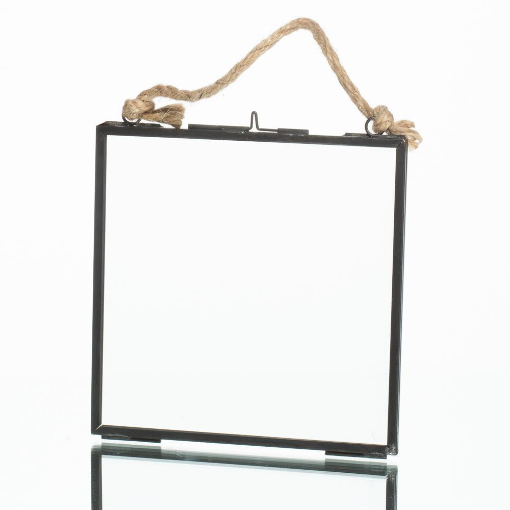 richland metal hanging photo frame 6 x 6 25