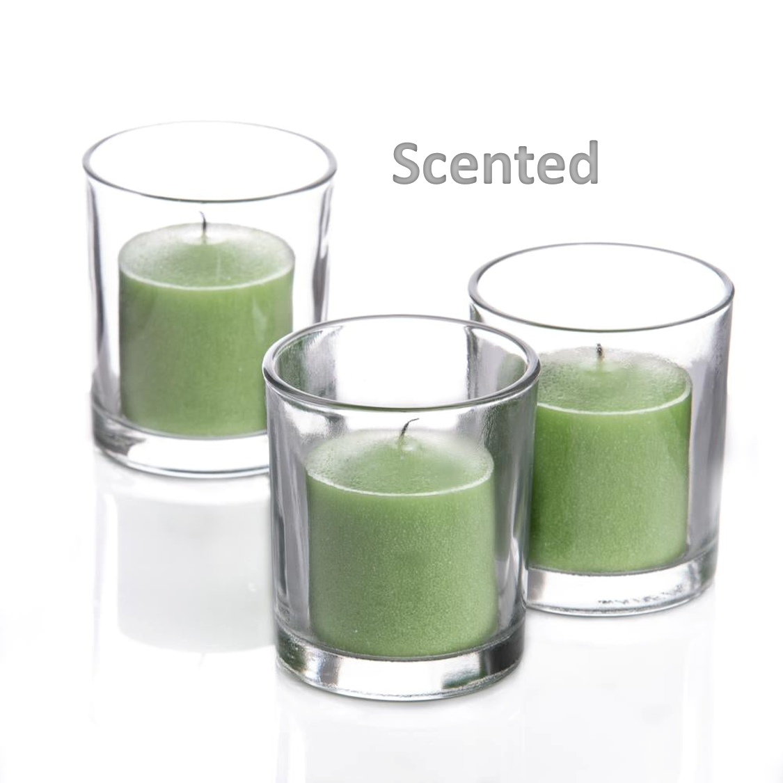 votive candles holders set 12