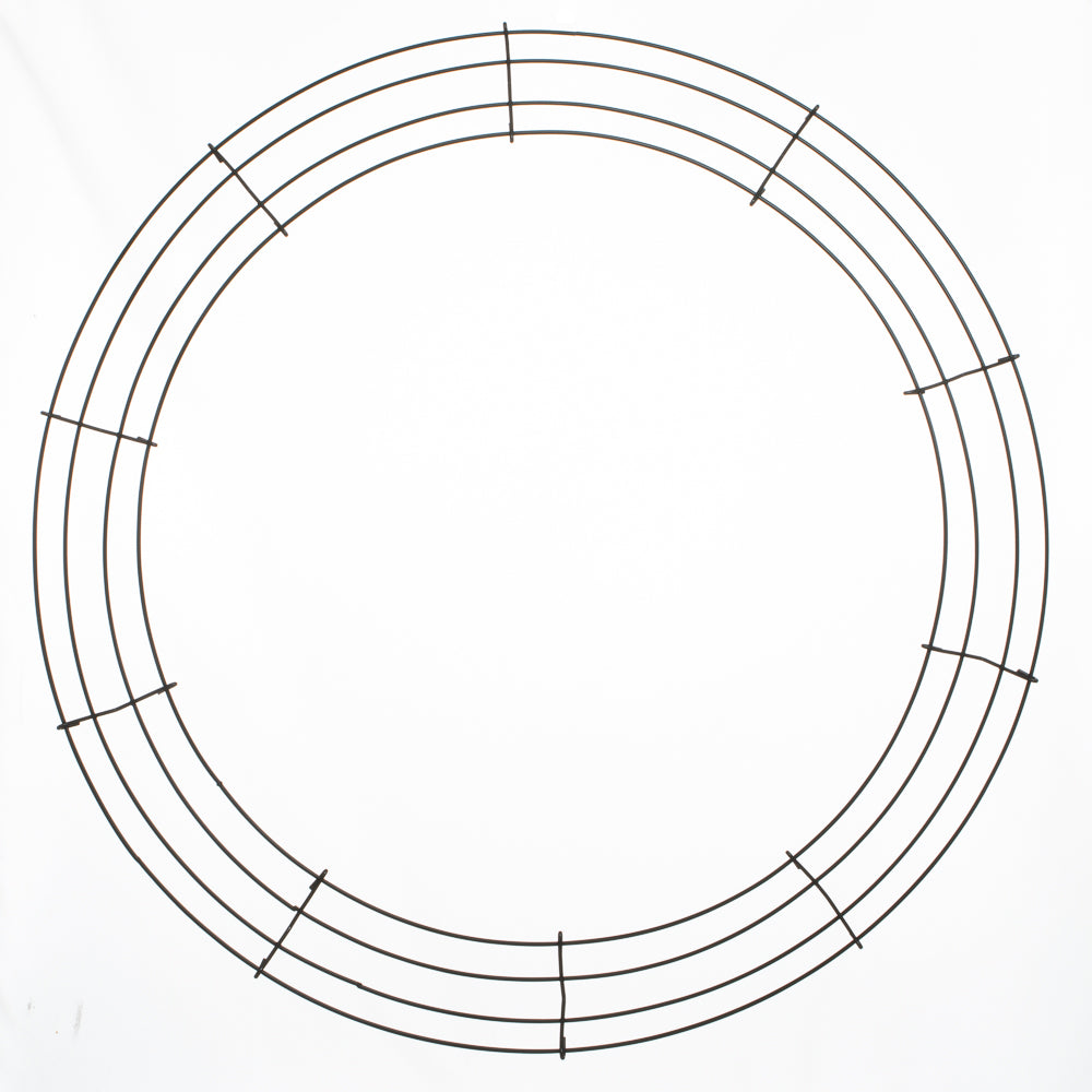 10 Box Wire 20" Wreath Frames