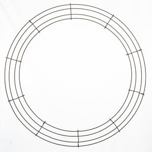 10 Box Wire 20" Wreath Frames
