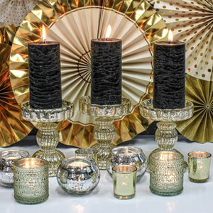 Richland Metallic Gold Mercury Votive Holders Set of 12