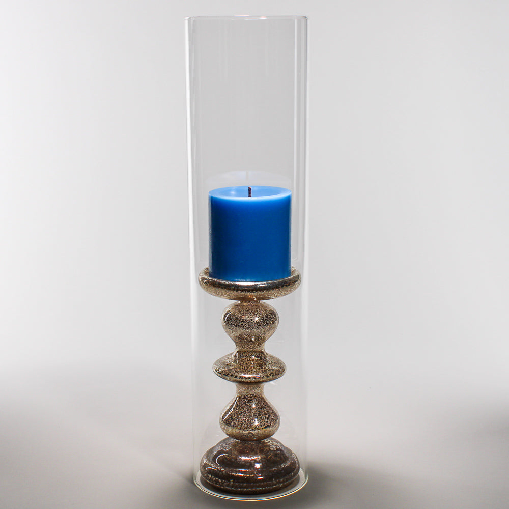 Richland Glass Chimney Candle Shade 4" x 16" Set of 12