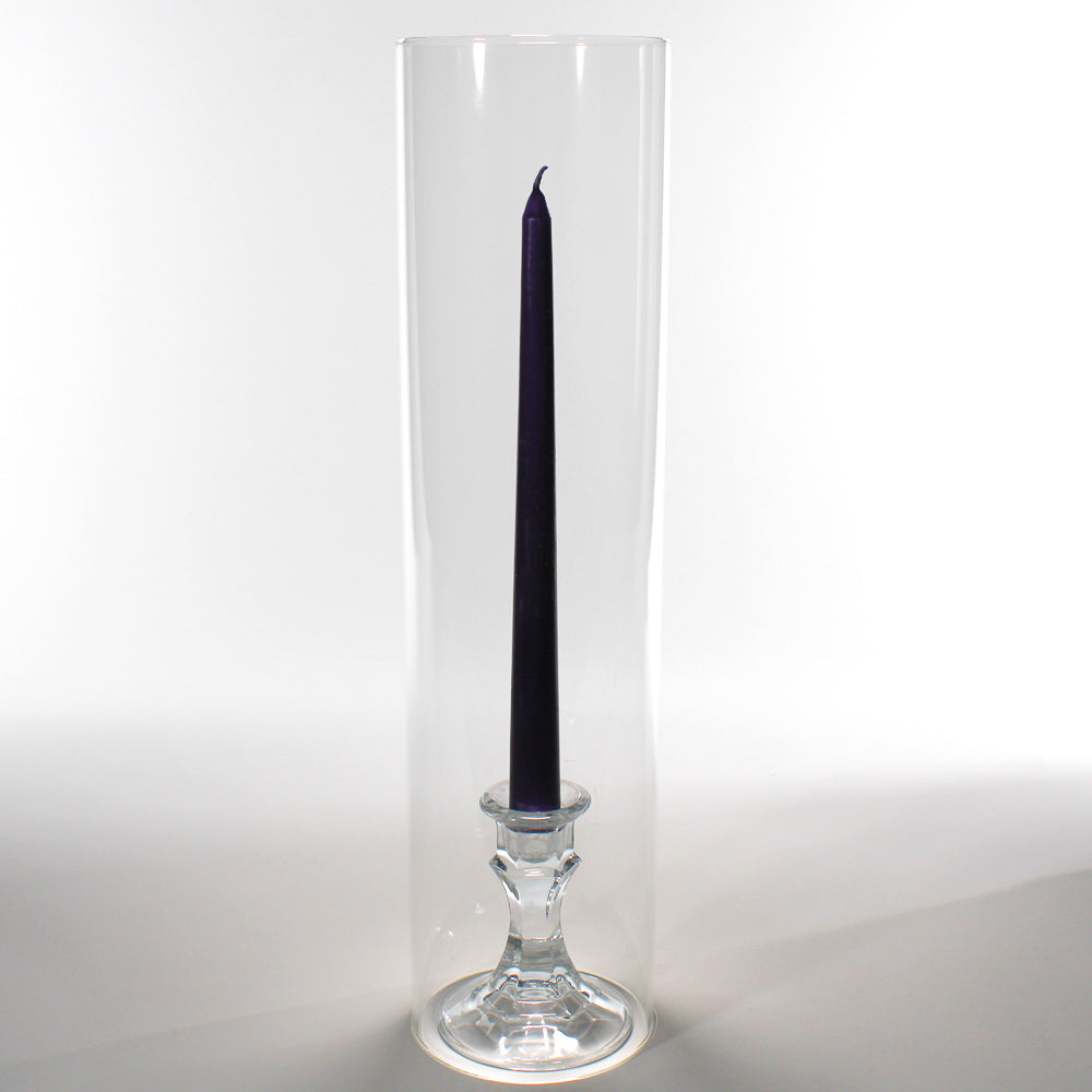 Richland Glass Chimney Candle Shade 4" x 16" Set of 12
