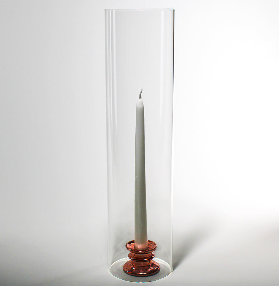 Richland Glass Chimney Candle Shade 4" x 20" Set of 12