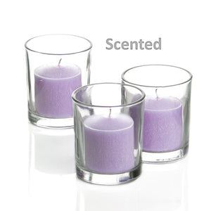 votive candles holders set 12