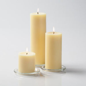 pillar candles square holders set 03