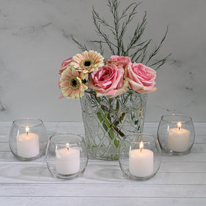 Richland Votive Candles Unscented White 10 Hour Set of 72