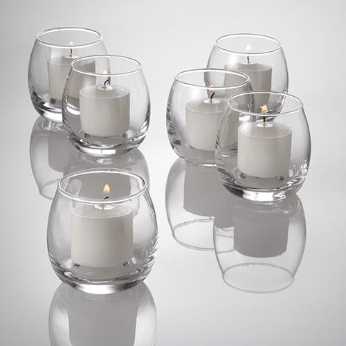 eastland petite hurricane votive candle holder set of 12