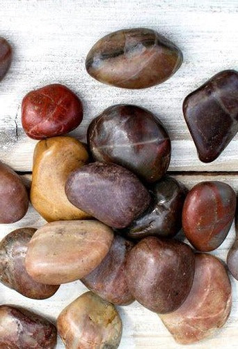 Vase Filler, 2 lbs., Polished River Rocks