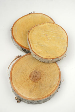 birch slab round 8 x 1 thick