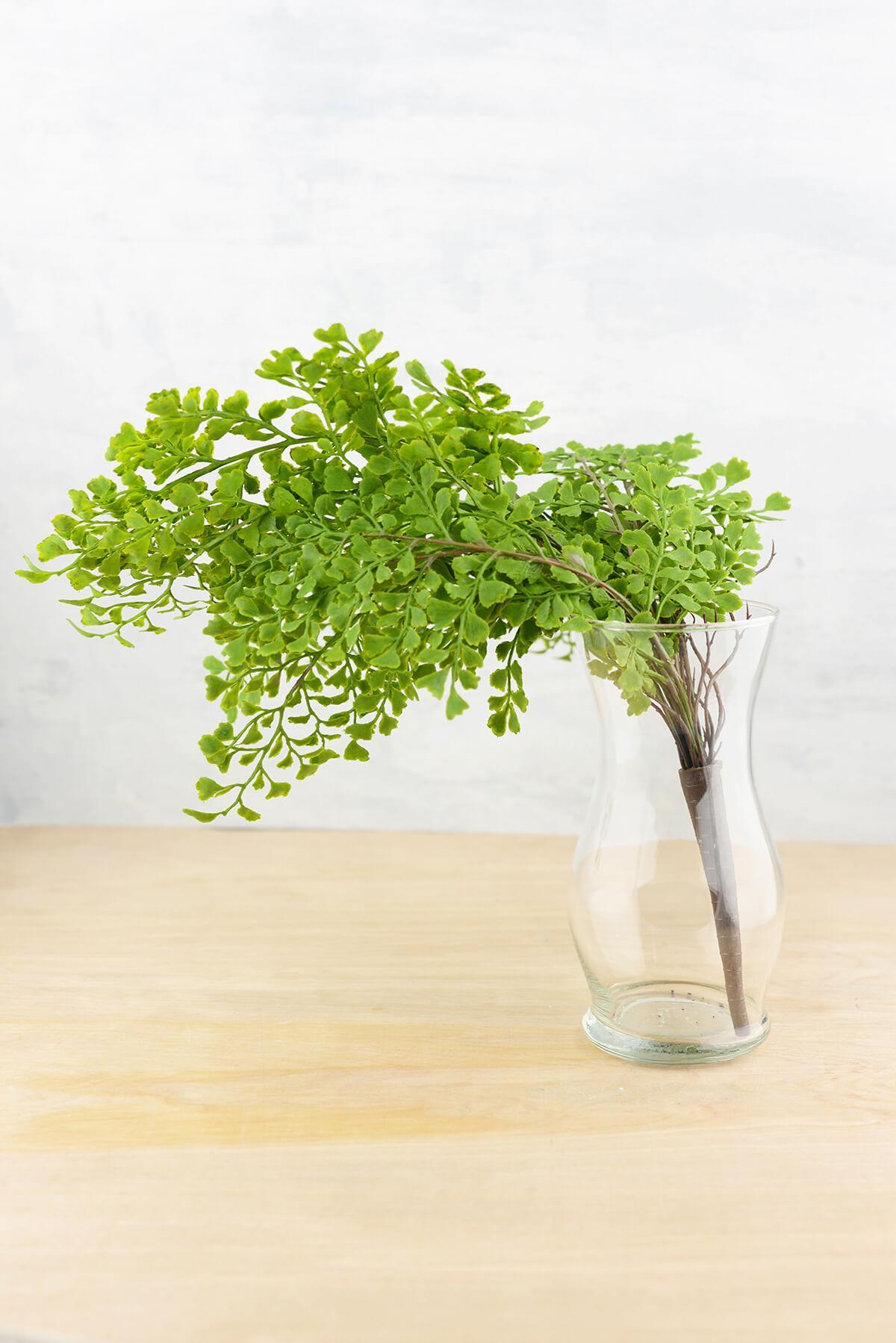 Artificial Maidenhair Fern Bush 18"