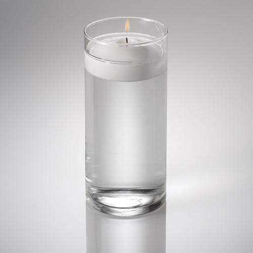 Eastland Cylinder Floating Candle Holder 3.25"x7.5"