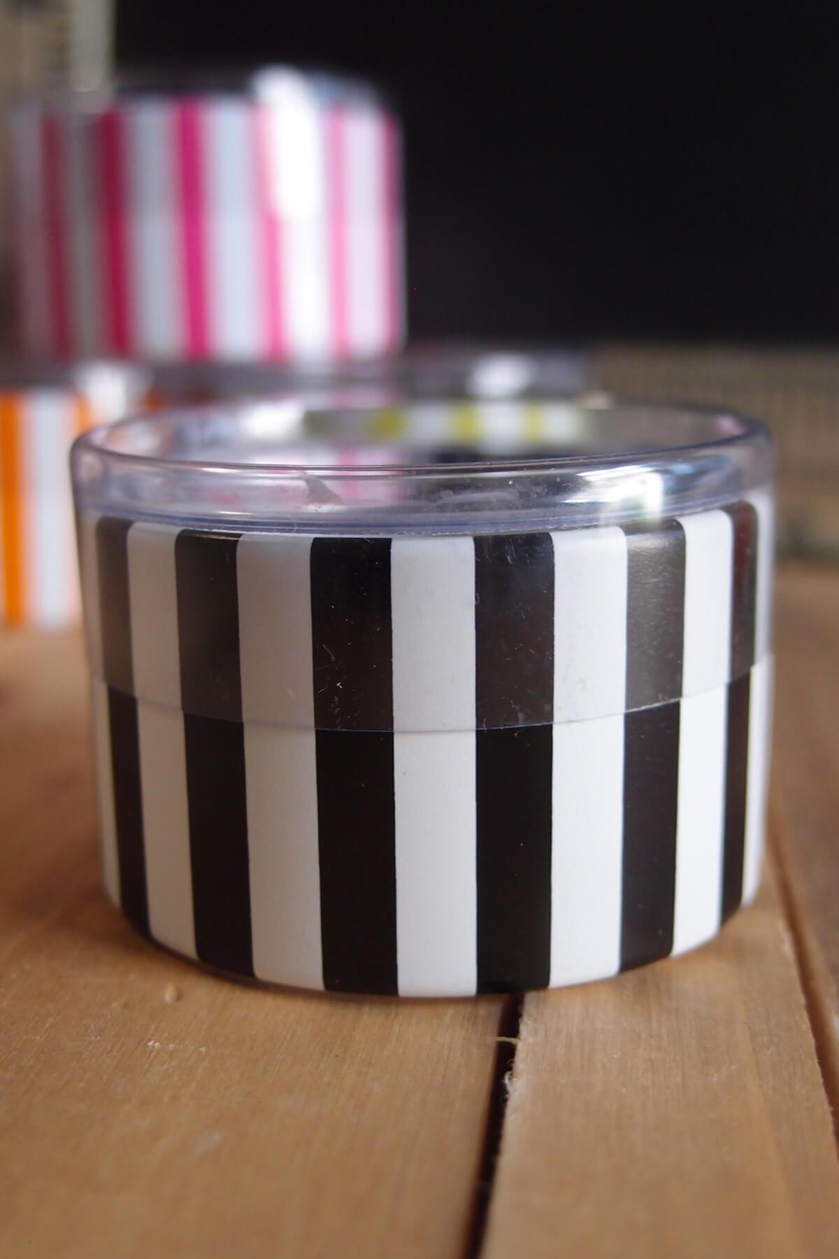 black white st tropez favor boxes six boxes striped 2
