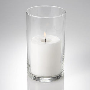 Richland Pillar Candle 3" & Eastland Cylinder Holder 6 inch Set of 12
